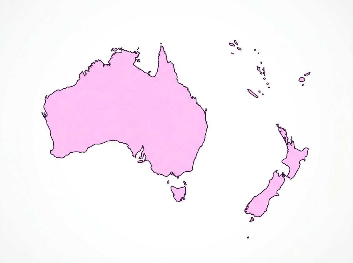 Map of Lockeroo Australia and Lockeroo New Zealand